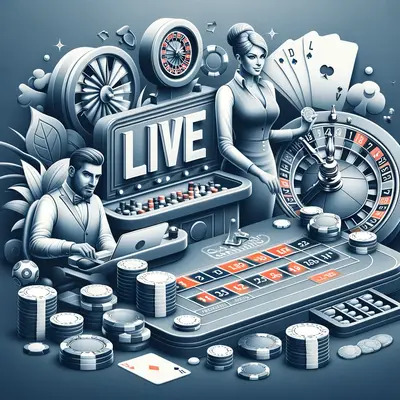 Blackjack e Roulette Live