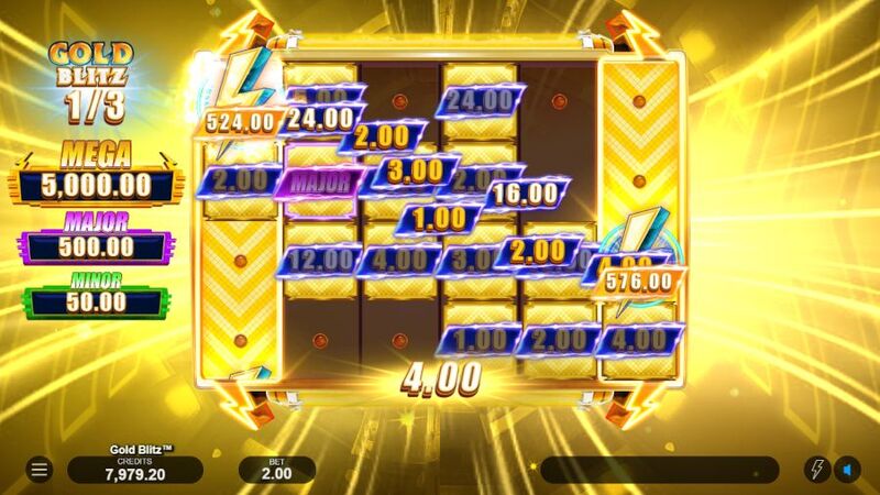 Gold Blitz grafica slot